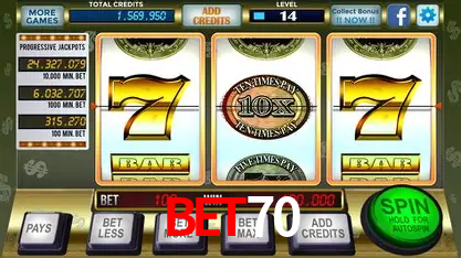Descubra o Mundo do Cassino Online com bet70