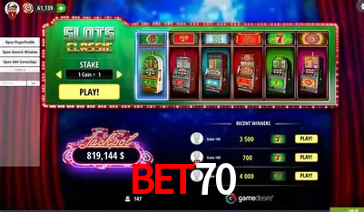 A Popularidade dos Caça-Níqueis no BET70
